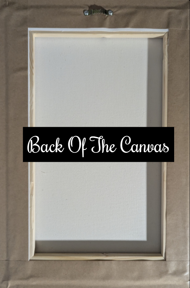 Green Collection back of the canvas