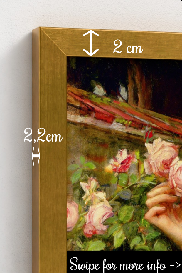 Green Collection frame size rose