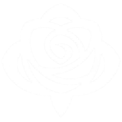 freepik make a white logo of a rose.png
