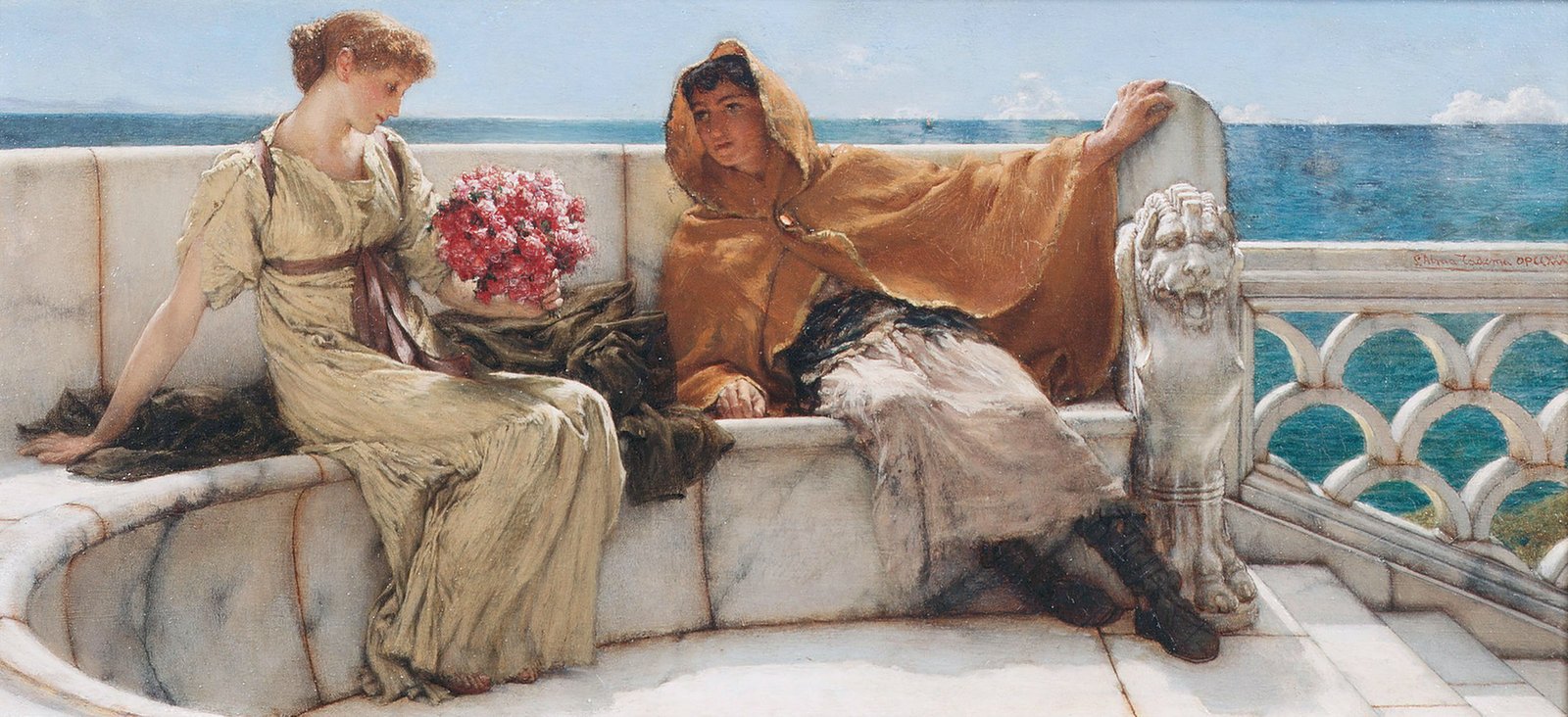 Amo Te Ama Me By Lawrence Alma Tadema1